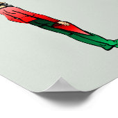 メリークリスマスリトル小妖精や小人 ポスター (角)