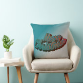 メリークリスマスリバーシブルアクアブレンドカラー枕 クッション (椅子)