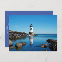 メリークリスマスリースサレムライトハウス