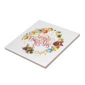 メリークリスマスリース タイル (側面)