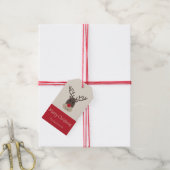 メリークリスマスルドルフトナディギフトラベル ギフトタグ (より糸付き)