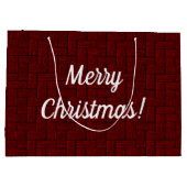 メリークリスマスルビー抱き枕 ラージペーパーバッグ (裏面)