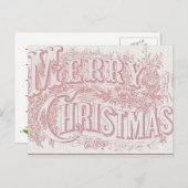 メリークリスマスレシピカード シーズンポストカード (正面/裏面)