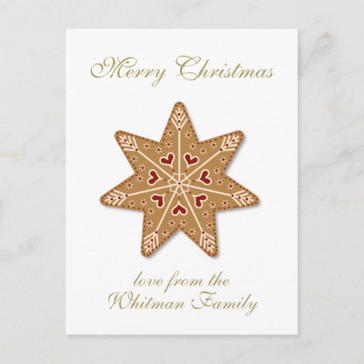 メリークリスマスレシピ写真 シーズンポストカード (正面)