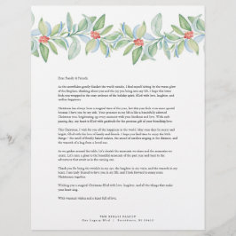 メリークリスマスレターズテンプレート レターヘッド
