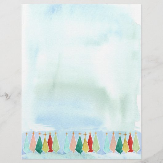 メリークリスマスレターミッドセンチュリーモダンツリー レターヘッド (正面)