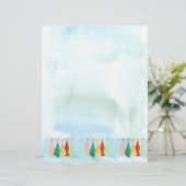 メリークリスマスレターミッドセンチュリーモダンツリー レターヘッド (スタンド正面)