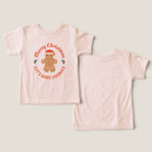 メリークリスマスレッズベイククッキージンジャーブレッドマン (デザイン正面&裏面)