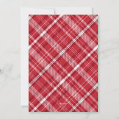 メリークリスマスレッドを祈る シーズンカード (裏面)