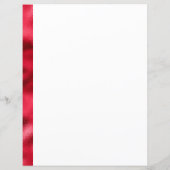 メリークリスマスレッドサテンシックなメタリック定常 (裏面)