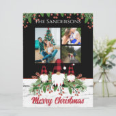 メリークリスマスレッドハットバッファロープレイド格言ブラック (スタンド正面)