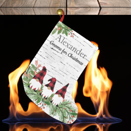 メリークリスマスレッドハットバッファロープレイド格言Sm スモールクリスマスストッキング