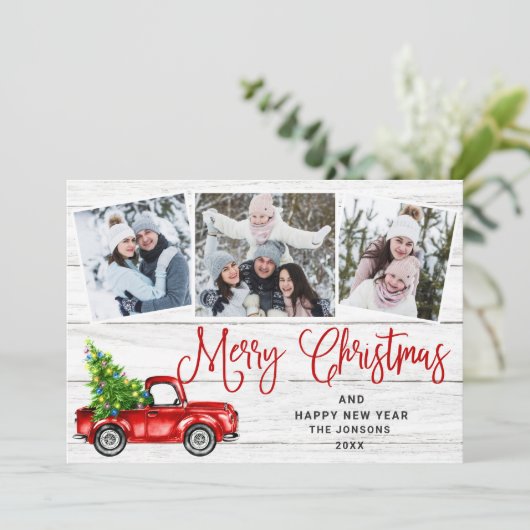 メリークリスマスレッドファームトラック3写真 シーズンカード (スタンド正面)