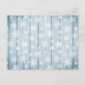 メリークリスマスレッドファームトラック4フォトカード ポストカード (裏面)