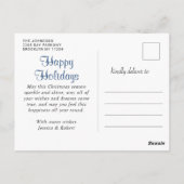 メリークリスマスレッドファームトラック4写真 ポストカード (裏面)