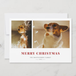 メリークリスマスレッドフェア島の写真 シーズンカード