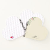 メリークリスマスレッドベリーズボタニカルホリデー ノートブック (内部)