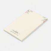 メリークリスマスレッドベリーズボタニカルホリデー ポストイット (アングル)