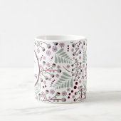 メリークリスマスレッドベリー コーヒーマグカップ (中央)