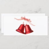 メリークリスマスレッドベルの文字 (正面/裏面)