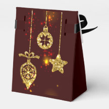 メリークリスマスレッドホリデイグリッター きらめく