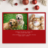 メリークリスマスレッド6写真 シーズンカード