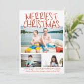 メリークリスマスレッド シーズンカード (スタンド正面)