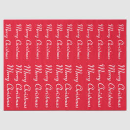 メリークリスマスレッド 薄葉紙