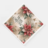 メリークリスマスレッド&金ゴールドポインセチア (コーナー)