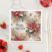 メリークリスマスレッド&金ゴールドポインセチア (インサイチュ)