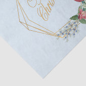 メリークリスマスレッド（鳥）ショウジョウコウカンチョウ、ポインセチア、ベリー 薄葉紙 (詳細)