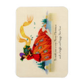 メリークリスマスレディフレキシブルマグネット マグネット (縦)