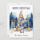 メリークリスマスレディ格言オンブルーフォレスト シーズンカード (正面)
