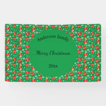 メリークリスマスレトロの名前と日付の場所