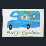 メリークリスマスレトロキャンパーモーターホームRVクリスマス キッチンタオル<br><div class="desc">こ飾のタオルでキッカッコいいチン。休日素晴らし、誕生日、引っ越し祝いパーティー、記念日プレゼント！そこカスタマイズで文字も追加。私の店の色やパターンのチェックと一致するキッチン物!</div>