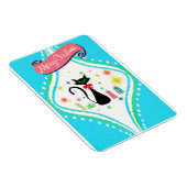 メリークリスマスレトロシャメネコ マグネット (右側)