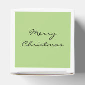 メリークリスマスレトロスタイル フェイバーボックス (上部)