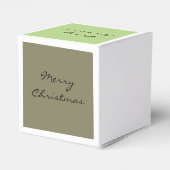 メリークリスマスレトロスタイル フェイバーボックス (裏面サイド)