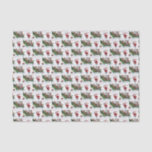 メリークリスマスレトロヴィンテージサンタ 薄葉紙<br><div class="desc">メリークリスマスレトロヴィンテージサンタティッシュペーパー</div>