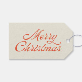 メリークリスマスレトロヴィンテージホリデイトゥfrom ギフトタグ