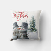 メリークリスマスレル クッション (裏面)