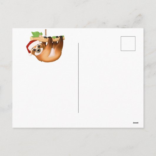 メリークリスマスロッスホリデーカードハガキ シーズンポストカード (裏面)