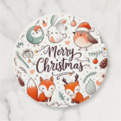 メリークリスマスロビンとキツネ フェイバータグ (正面)