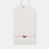 メリークリスマスロビン ギフトタグ (裏面)