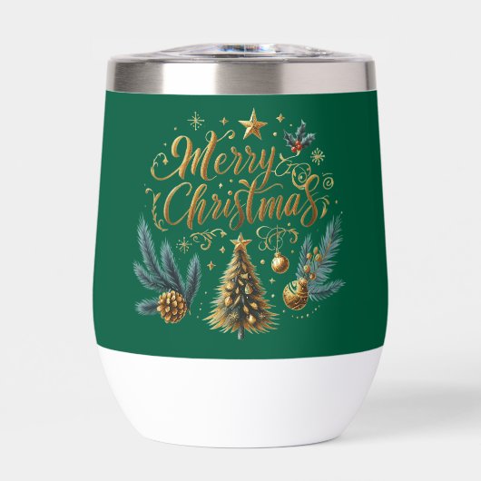 メリークリスマスワインタンブラー (正面)