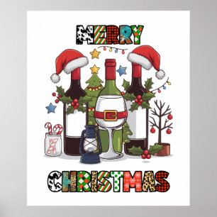 メリークリスマスワインパーティー ポスター