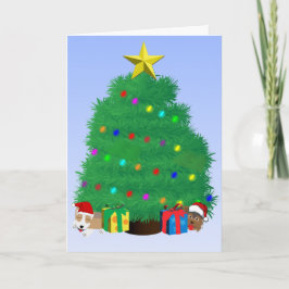 メリークリスマスワンワン カード