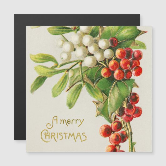 メリークリスマスヴィンテージさくらんぼ (正面/裏面)