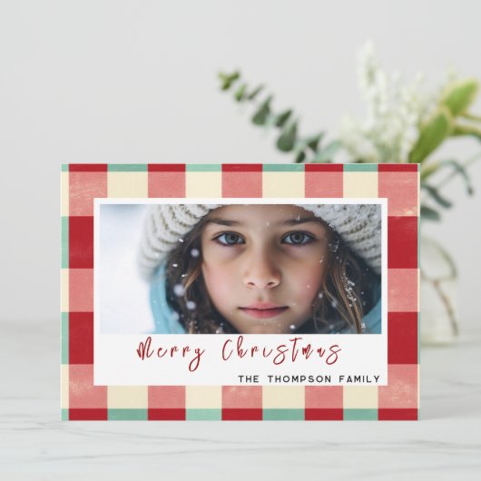 メリークリスマスヴィンテージのプレイドカスタムの写真 シーズンカード (スタンド正面)