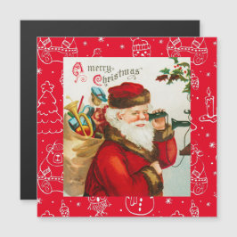 メリークリスマスヴィンテージアートホリデーカード